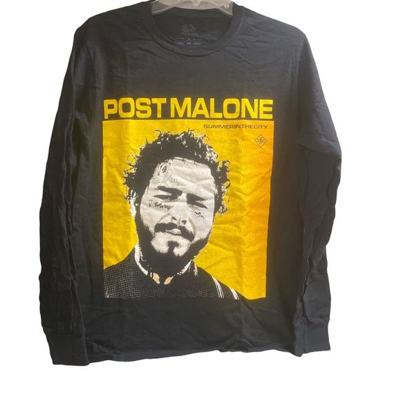 Post Malone Tour 2019 Band Concert Graphic Long Sleeve T-Shirt - Picture 3 of 3